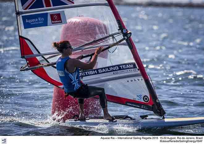 Bryony Shaw at the 2015 Test Event © Daniel Smith / World Sailing
